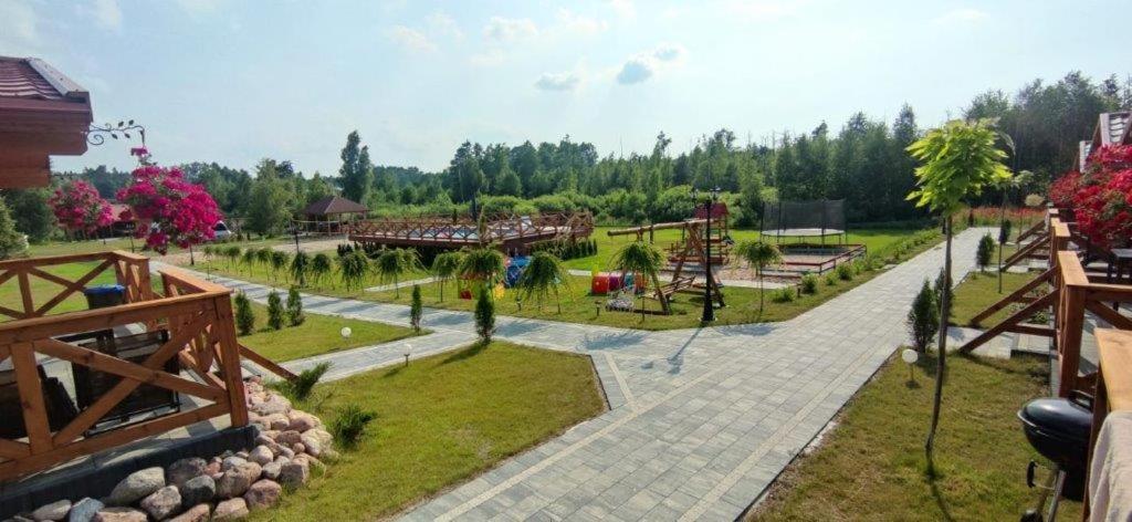 Zielona Dolina - Kompleks Dla Rodzin Z Dziecmi Mikołajki Dış mekan fotoğraf
